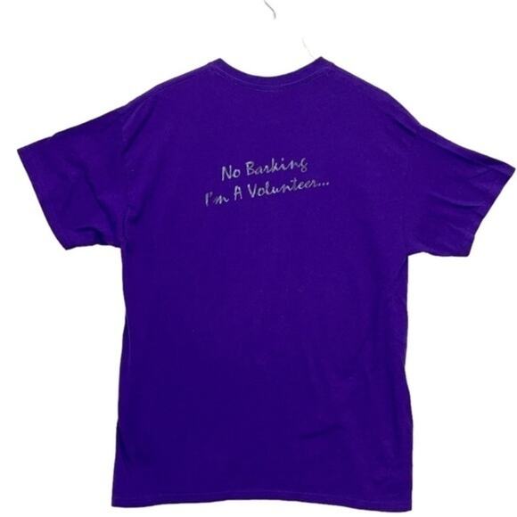 Bark and Brew Graphic T-shirt short sleeve purple crewneck tee Y2K Size Large - Picture 3 of 7